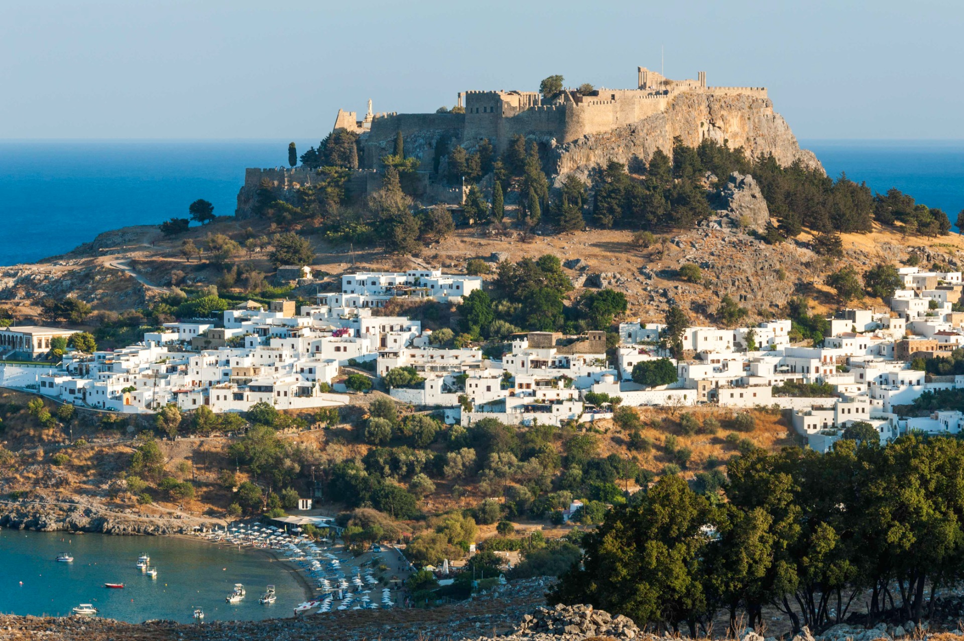 Lindos Village is a must to visit. 
